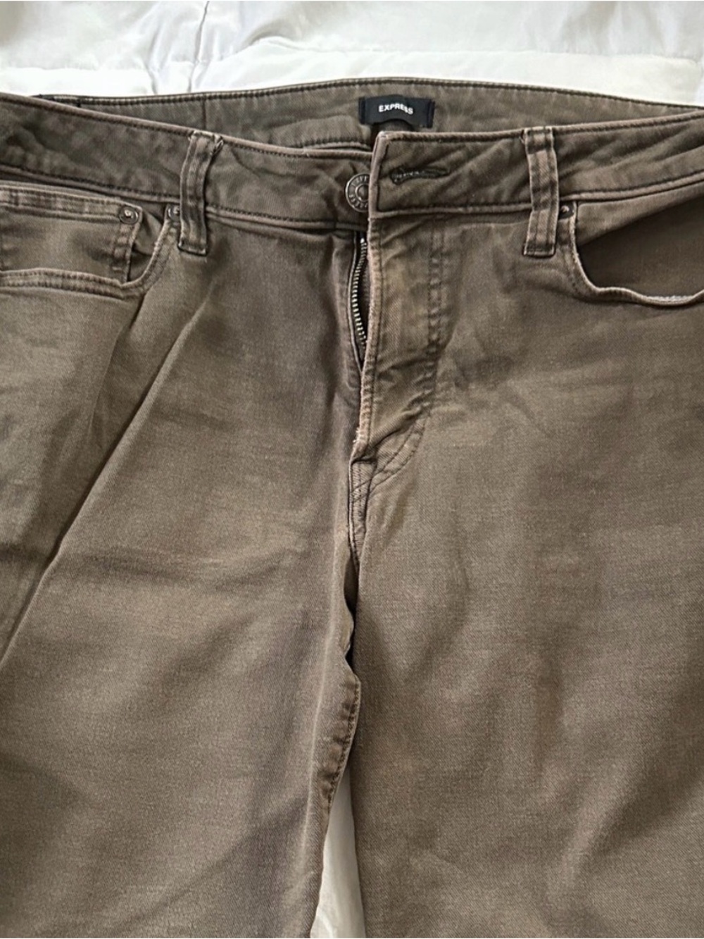 Men’s Express Forest Green Jeans